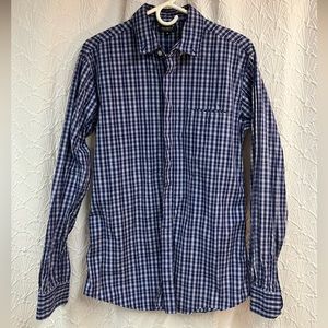 ByCorpus Medium Blue and White Button Down